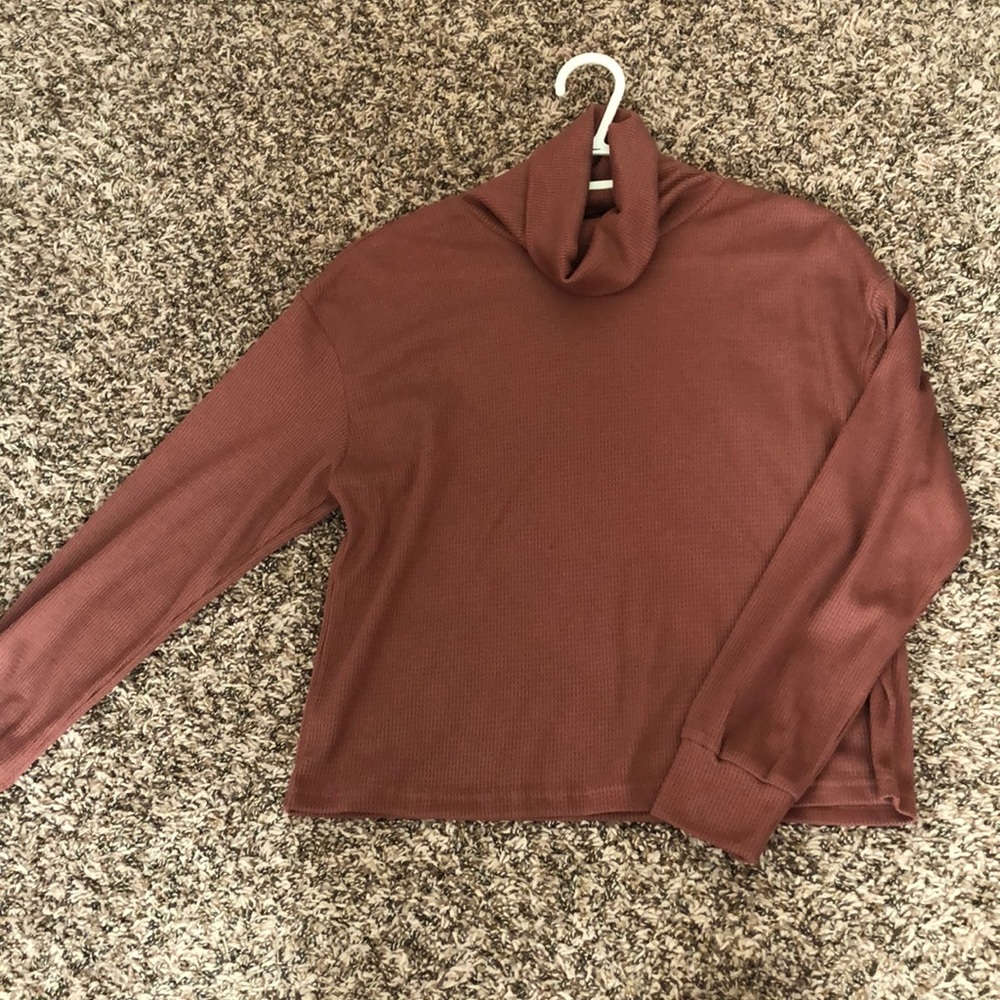 Mauve Turtle neck